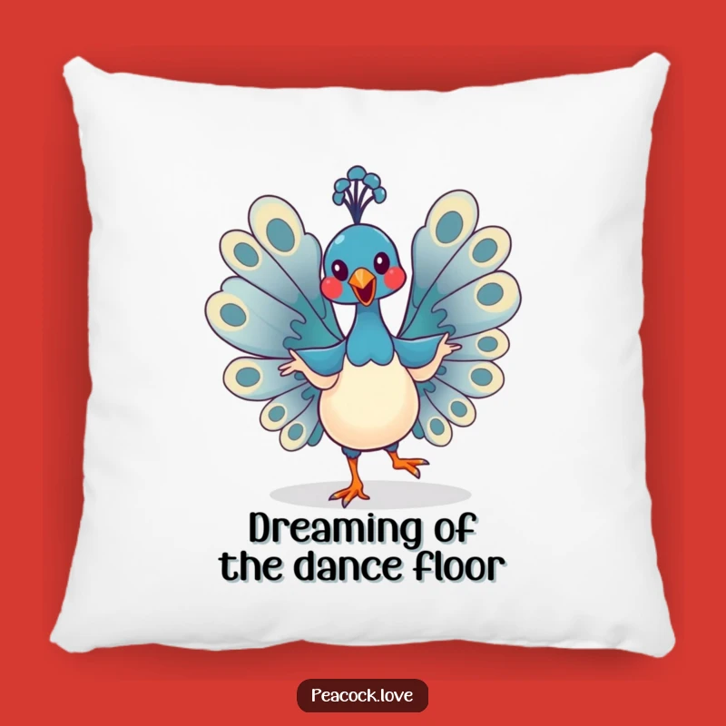 Funny Kawaii Peacock Pillow: Snuggle Up with This Hilarious and Comfy Cushion