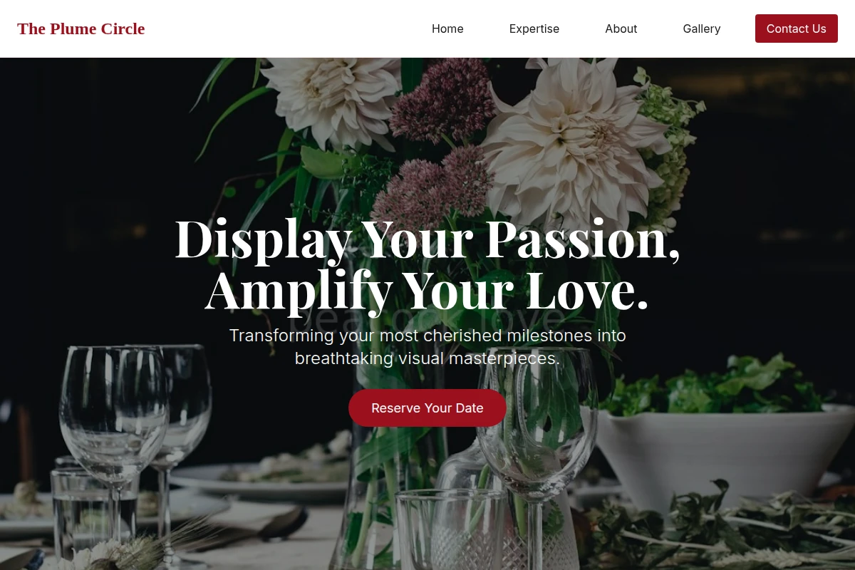 Glimmer Event Decor