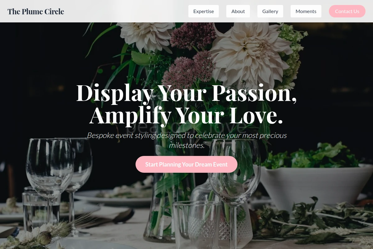 Elegance Event Decor