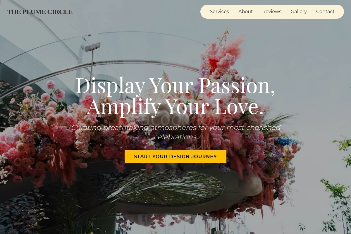 Gallery Event Decor