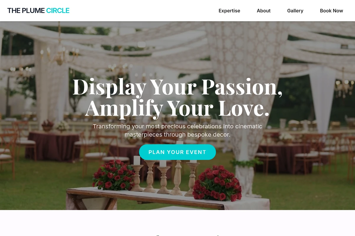 Soiree Event Decor