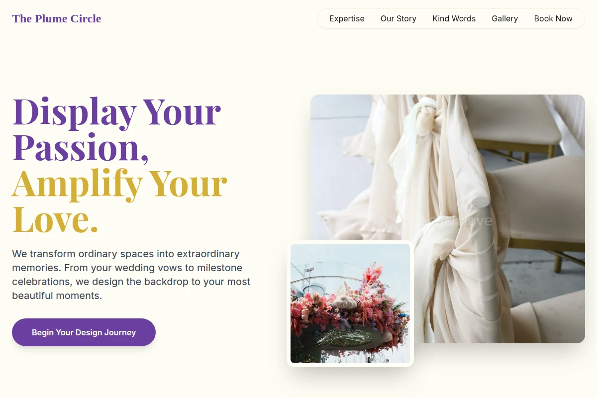 Gallery Event Decor