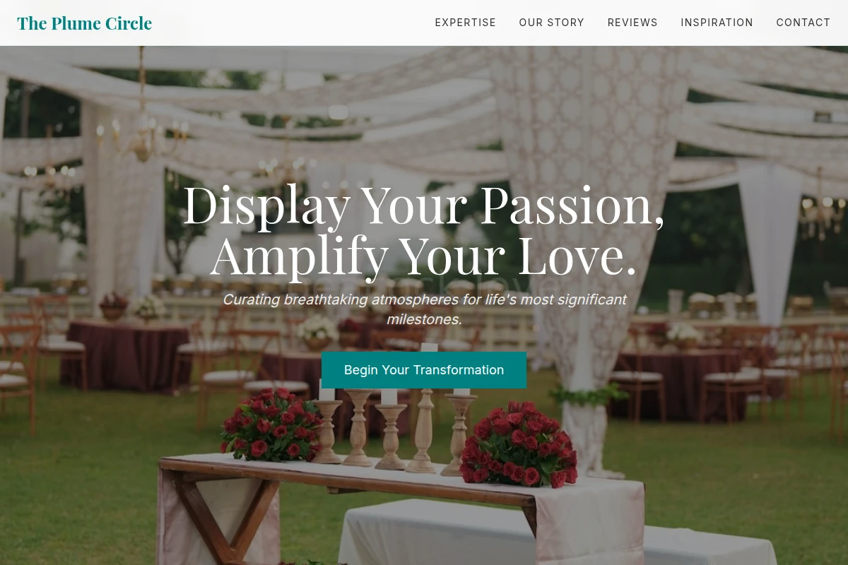 Suite Event Decor