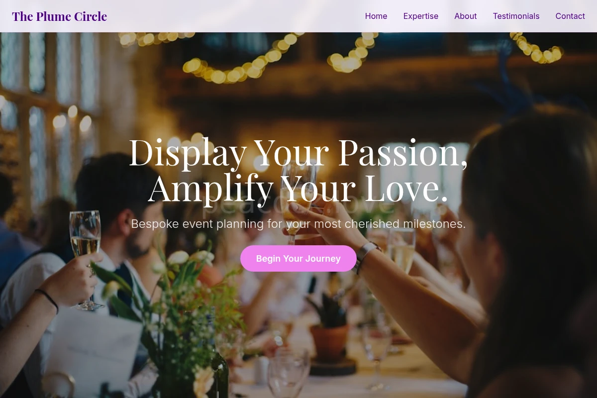 Banquet Event Planning