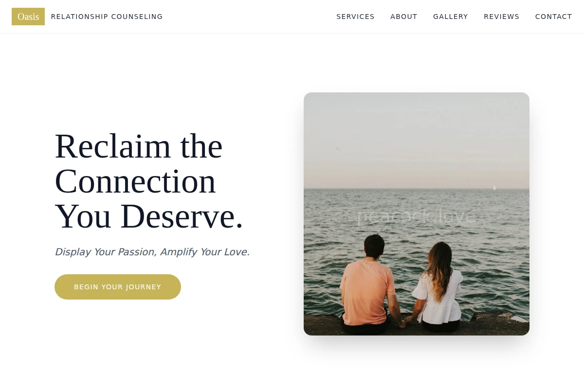 Oasis Relationship Counseling